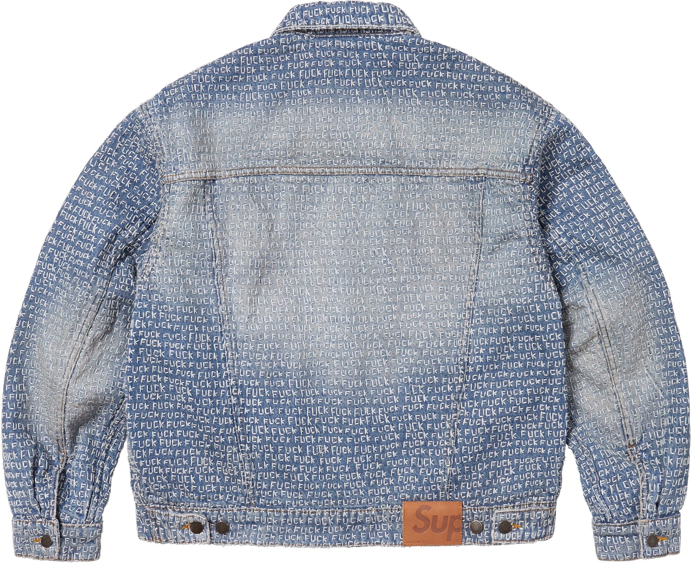 Fuck Stitch Denim Trucker Jacket view 4
